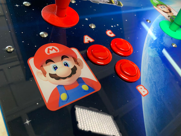 Nintendo  themed multicade custom art