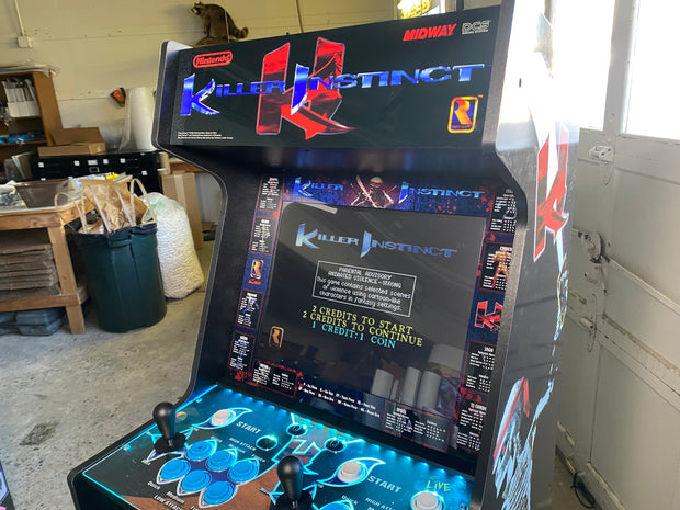 Arcade 1up Killer Instinct moves bezel (I or 2)