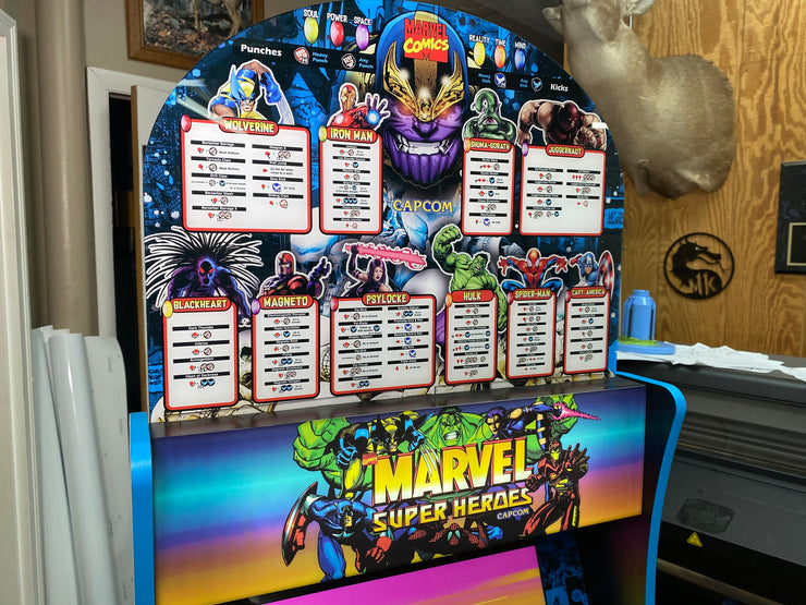 Arcade 1up Marvel Super Heroes topper