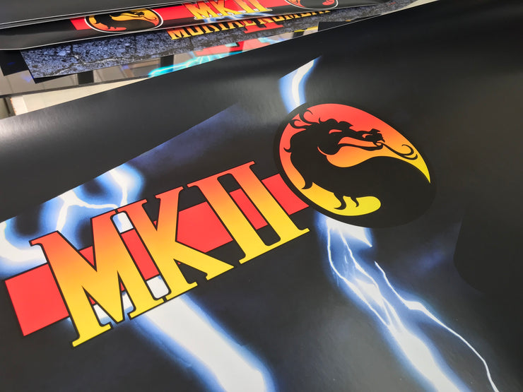 Mortal Kombat II side art