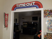 Time out PVC sign