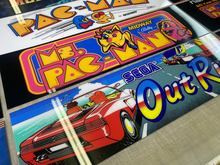 Outrun marquee (full size cabinet)