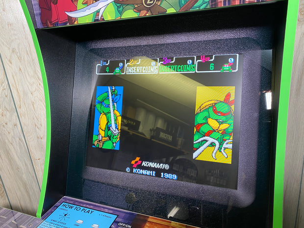 Arcade 1up Reverse printed shroud bezel.