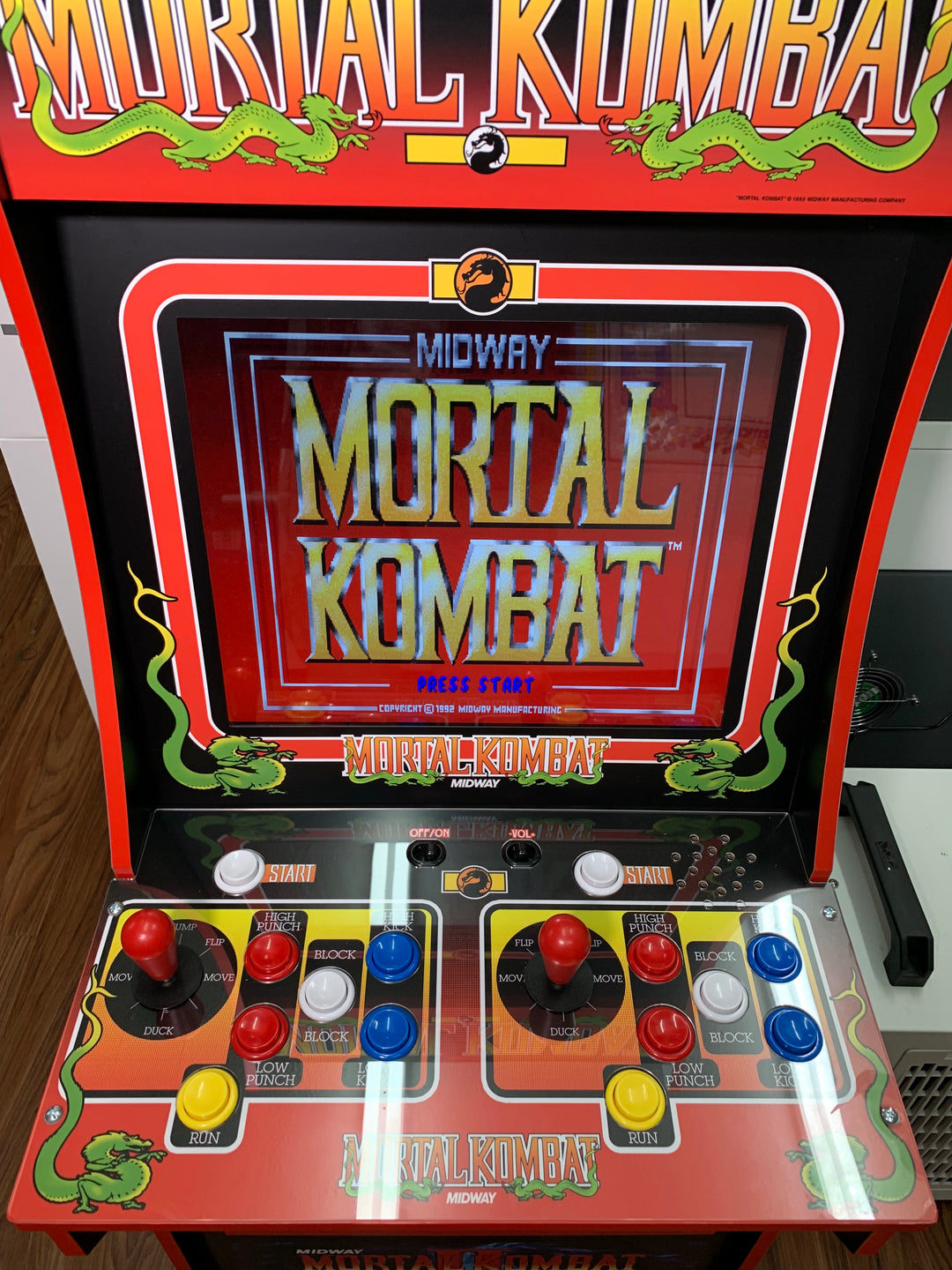 Mortal Kombat 1 bezel- Arcade 1Up – Szabo's Arcades