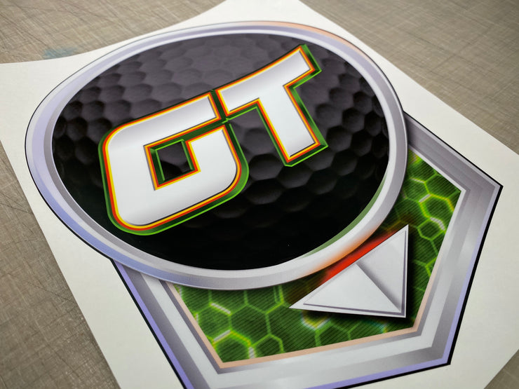 Golden Tee 2020 front decal