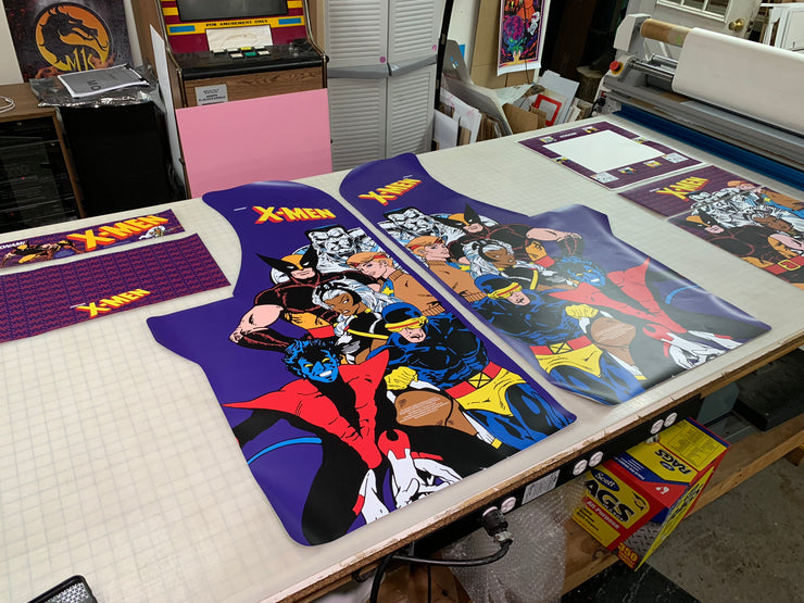 Arcade 1up- Xmen Art kit