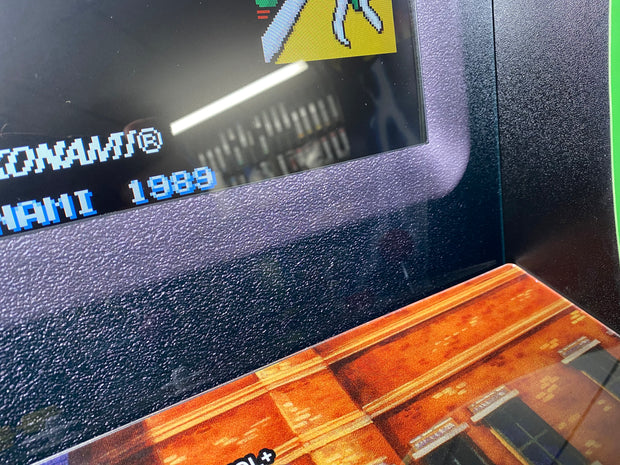 Arcade 1up Reverse printed shroud bezel.