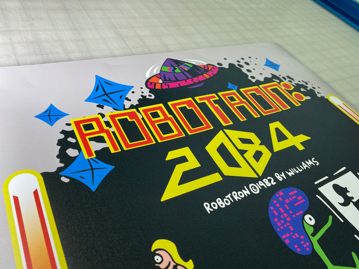 Robotron custom sign