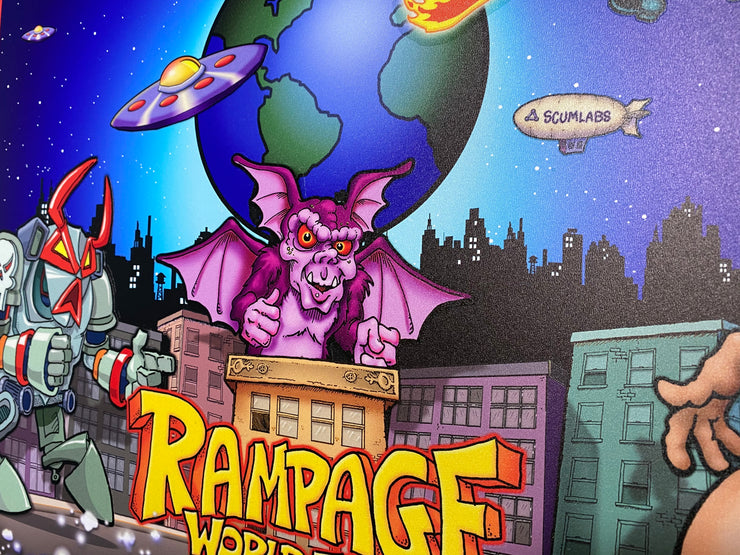 Rampage World Tour wall art
