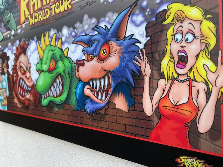 Rampage World Tour wall art