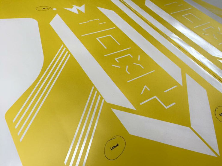 Robotron Side Art Stencils