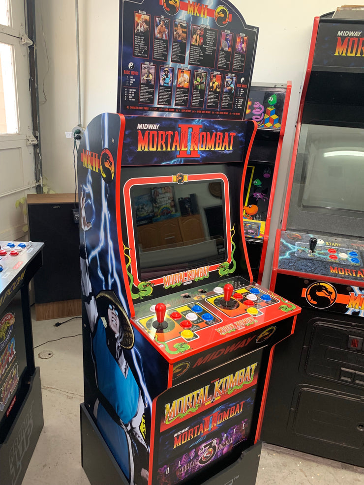 Mortal Kombat 2 Arcade 1up marquee – Szabo's Arcades
