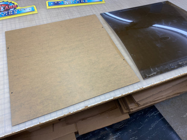 Pole Position cockpit rear plexi panel