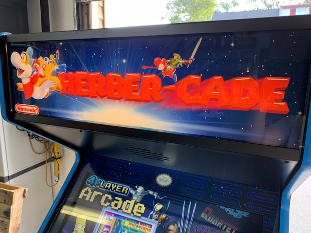 Nintendo  themed multicade custom art