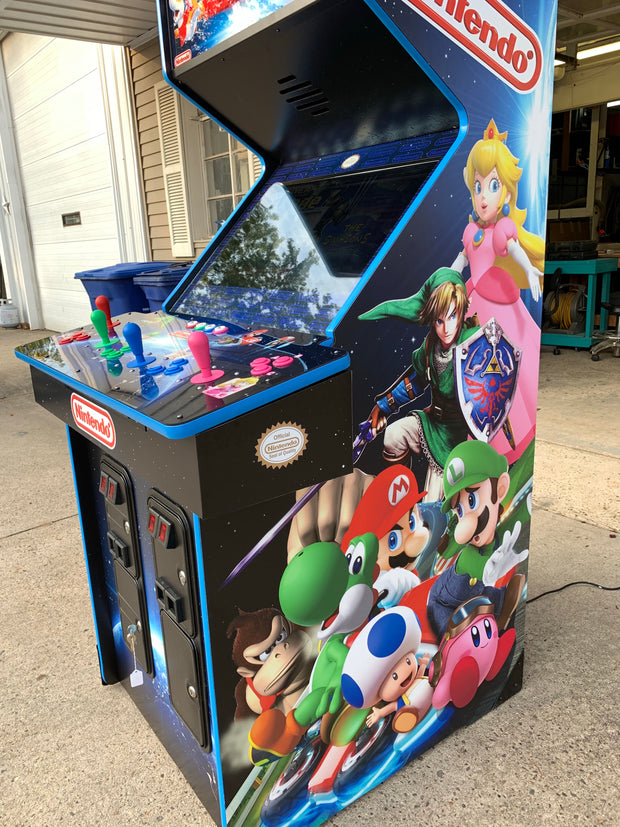 Nintendo  themed multicade custom art