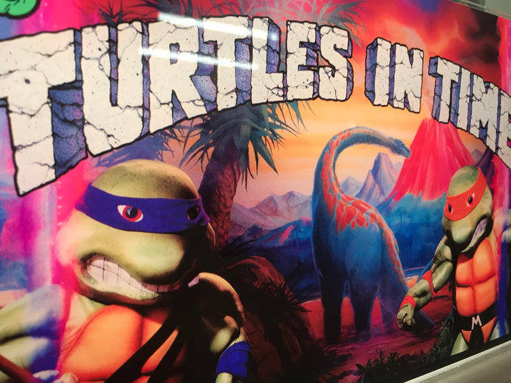 Turtles In Time Marquee (full size cabinet)