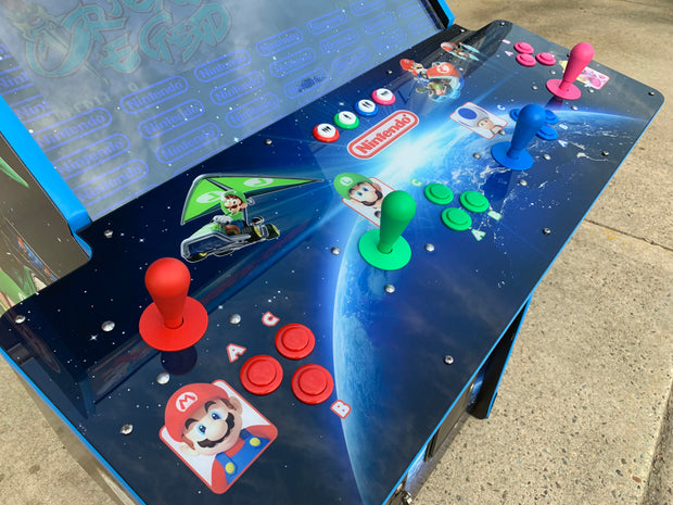 Nintendo  themed multicade custom art