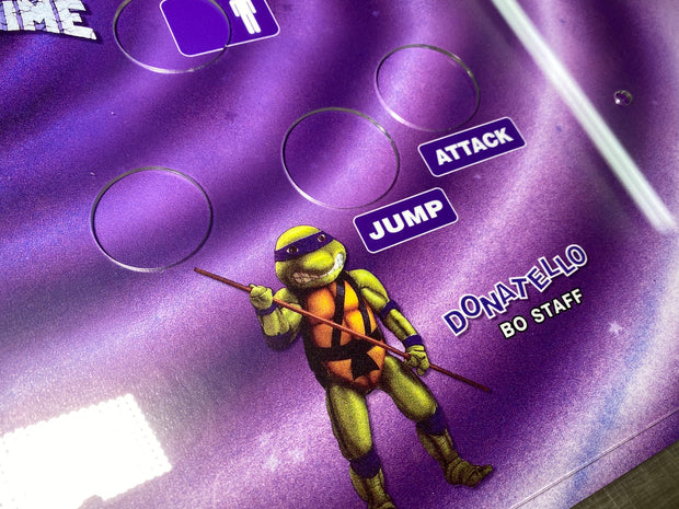 Arcade 1up  Turtles in Time orginal art kit