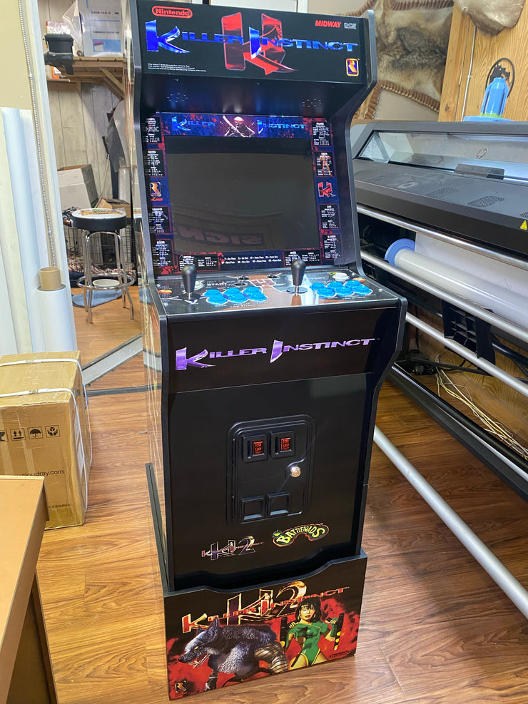 Arcade 1up Killer Instinct 2 riser art – Szabo's Arcades