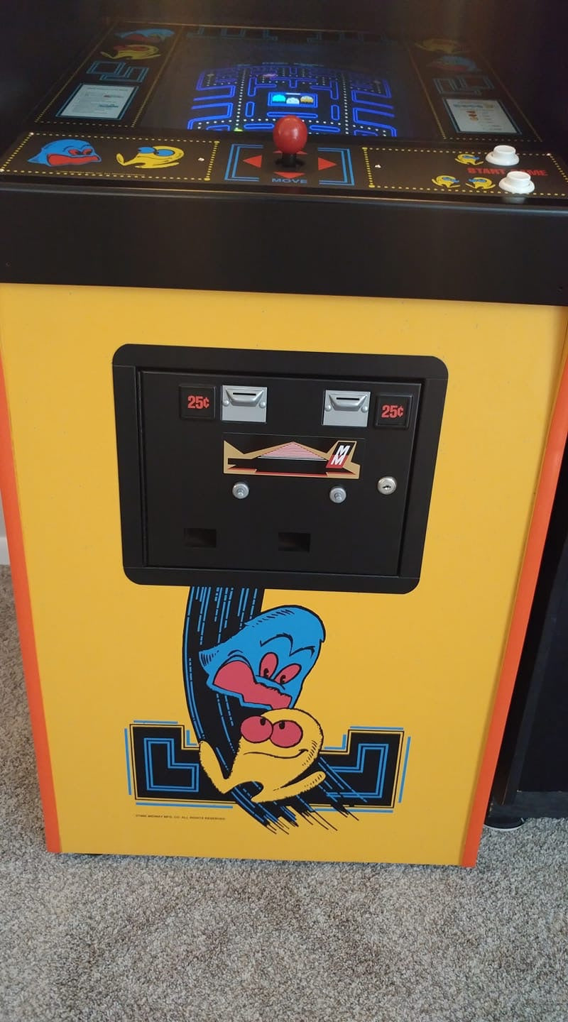 Pacman-Side Art – Szabo's Arcades