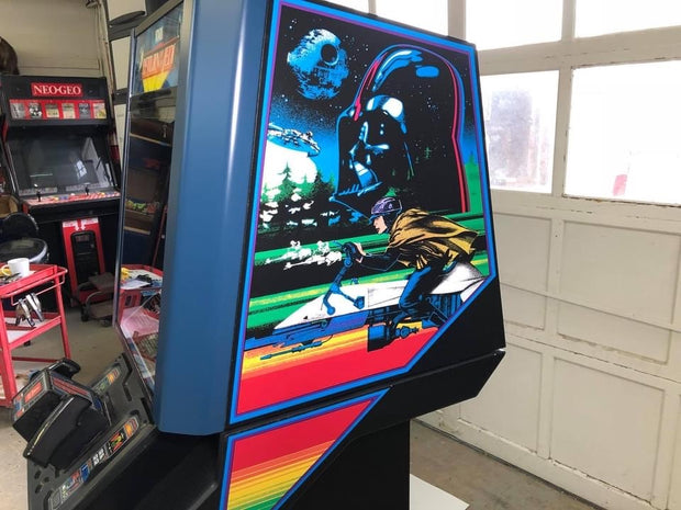 Star Wars return of the Jedi side art