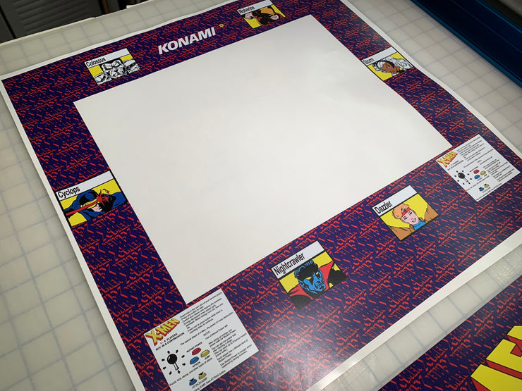 Arcade 1up- Xmen Art kit