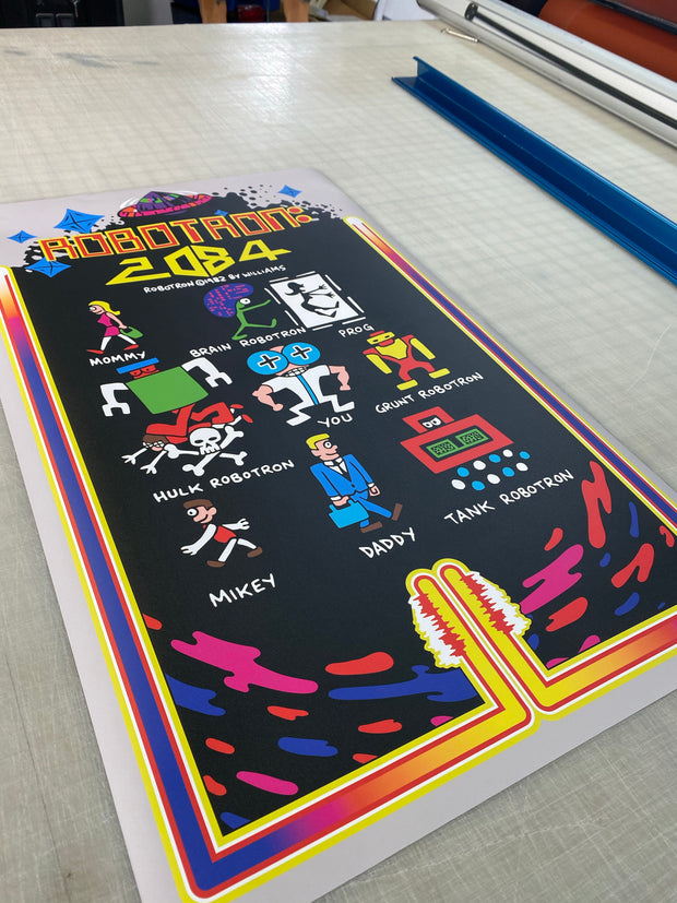 Robotron custom sign