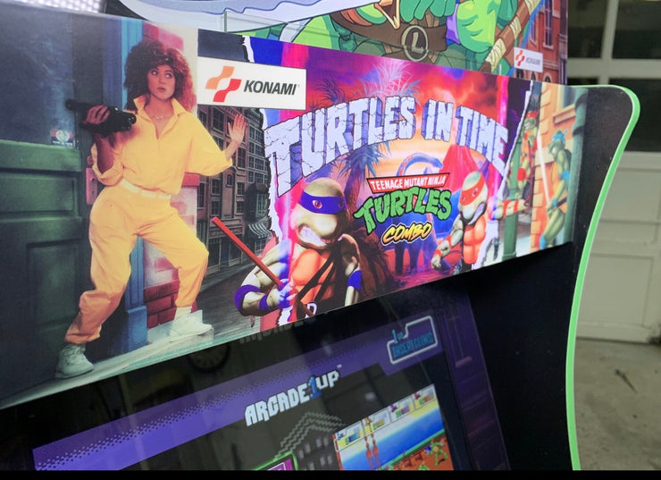 Arcade 1up Tmnt combo marquee