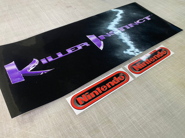 Arcade 1up killer Instinct J panel graphic