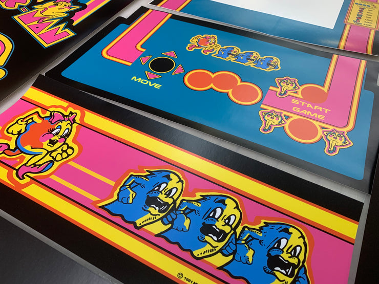 Ms Pacman arcade 1UP