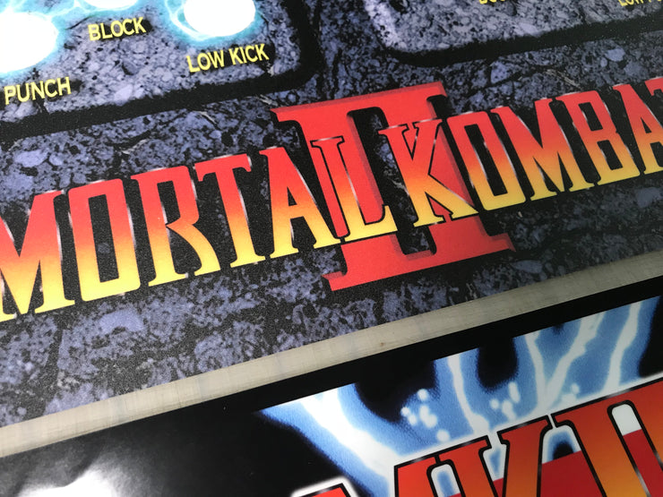 Mortal Kombat II side art