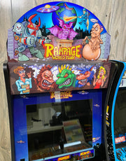 Arcade 1 up Rampage World Tour full art kit