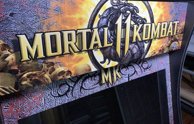 Arcade 1up Mortal Kombat 11 marquee
