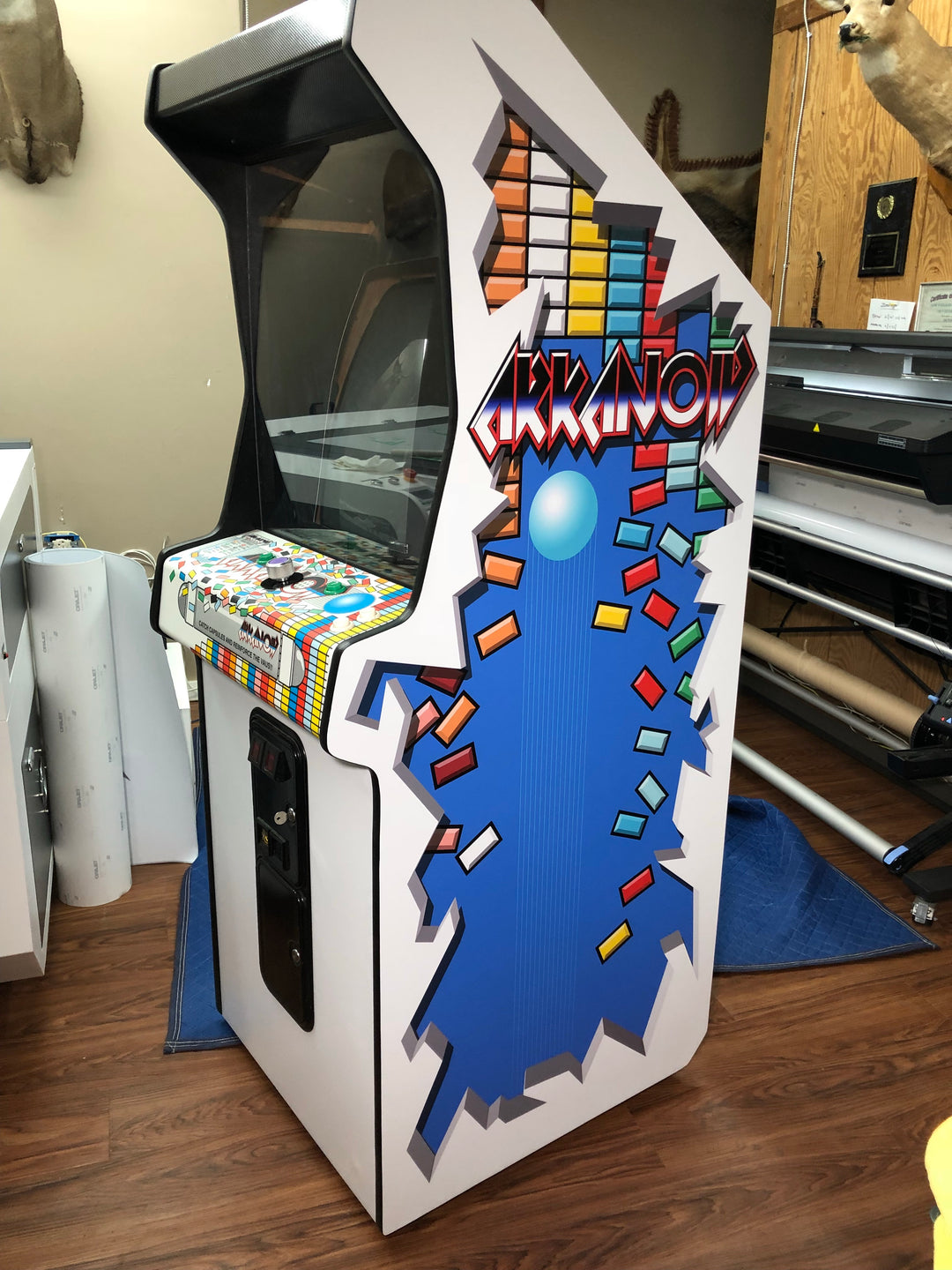 Arkanoid custom full art Kit – Szabo's Arcades