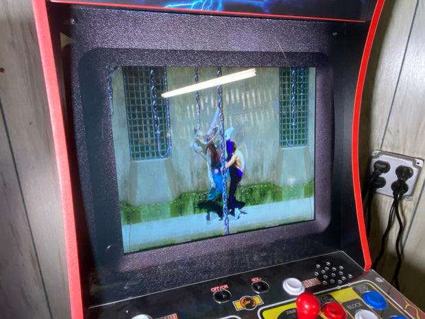 Arcade 1up Reverse printed shroud bezel.