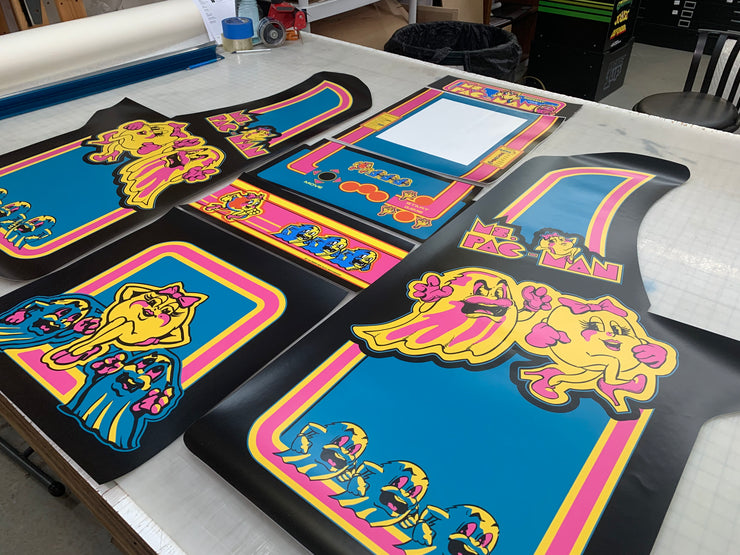 Ms Pacman arcade 1UP