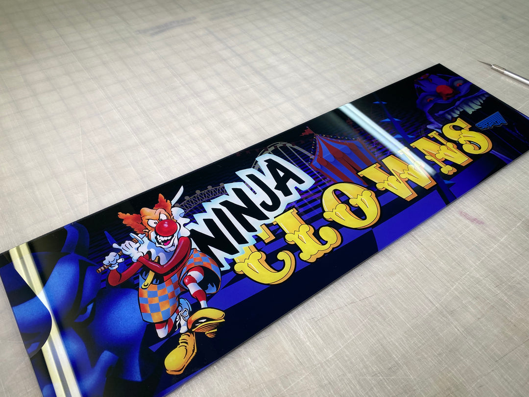 Ninja Clowns Marquee – Szabo's Arcades