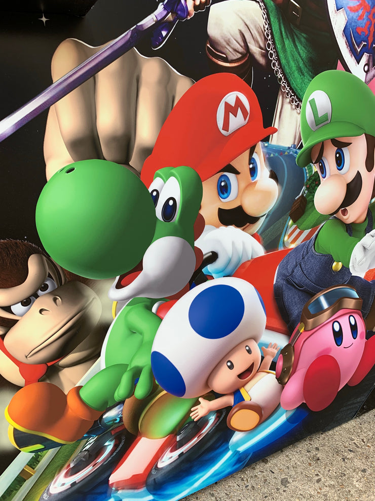 Nintendo  themed multicade custom art