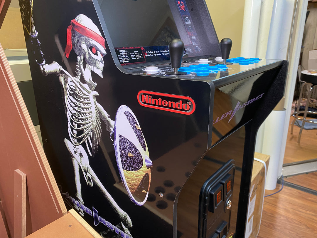 Arcade 1up killer Instinct J panel graphic – Szabo's Arcades