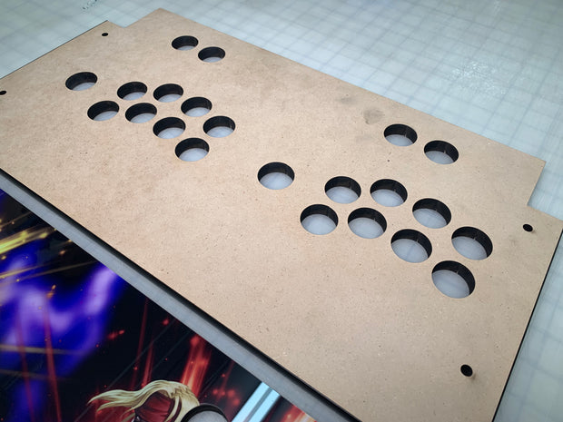 Arcade 1up MDF control panel