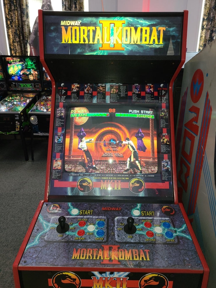 Mortal Kombat 2 bezel Moves list.