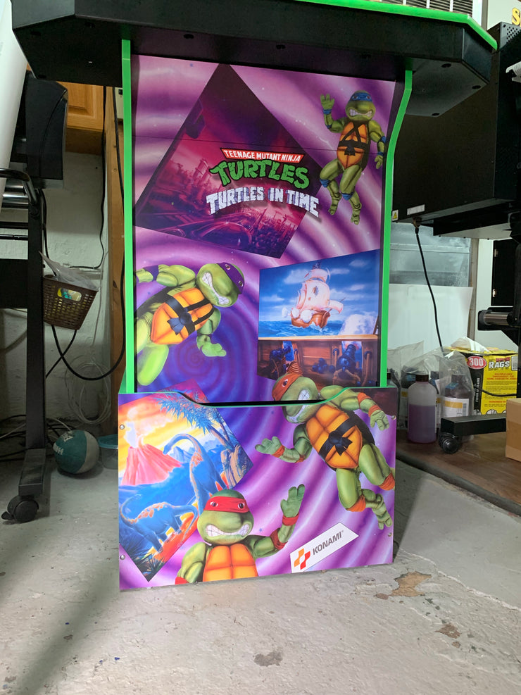 Teenage Mutant Ninja Turtles Arcade 1up front