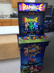 Arcade 1 up Rampage World Tour full art kit