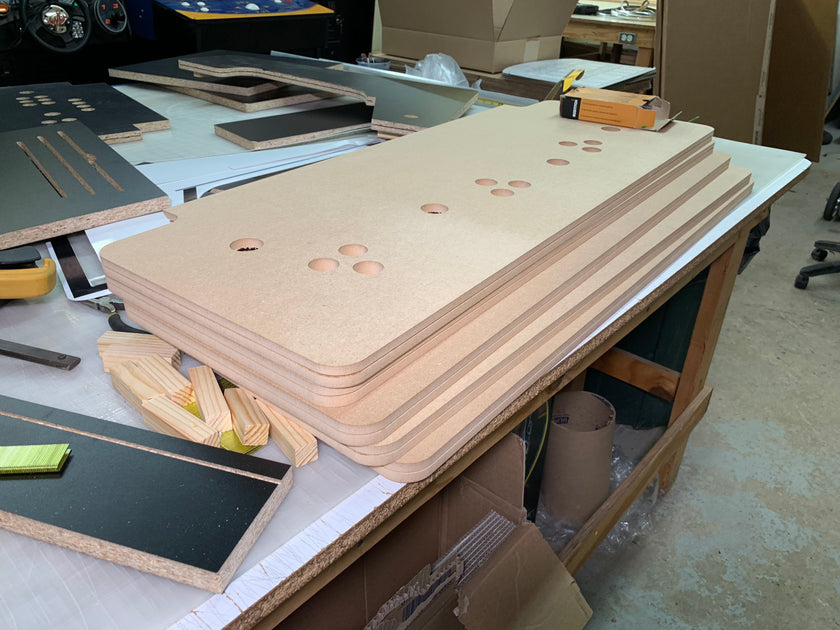 Xmen new MDF control panel – Szabo's Arcades