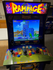 Arcade 1 up Rampage World Tour full art kit