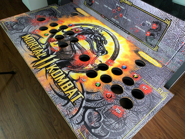 Arcade 1up- Mortal Kombat 11 Bezel only