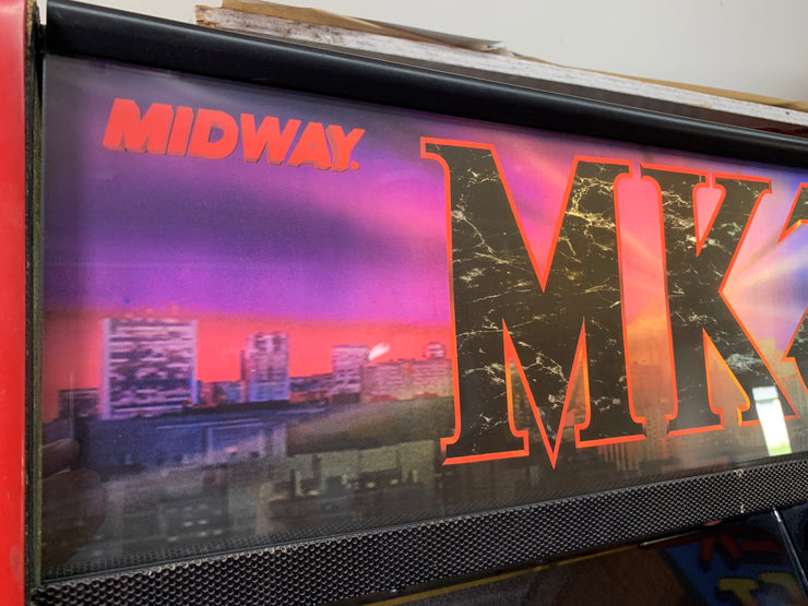 Mortal Kombat 3 marquee  (full size cabinet)