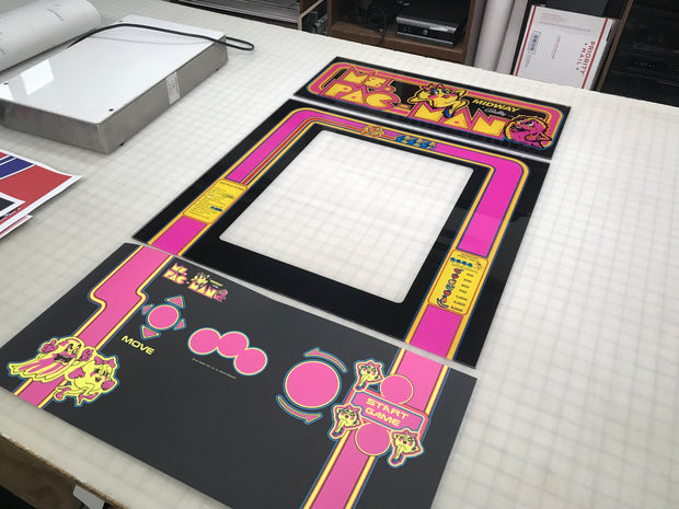 Ms. Pacman- Full Art Set (black edition)