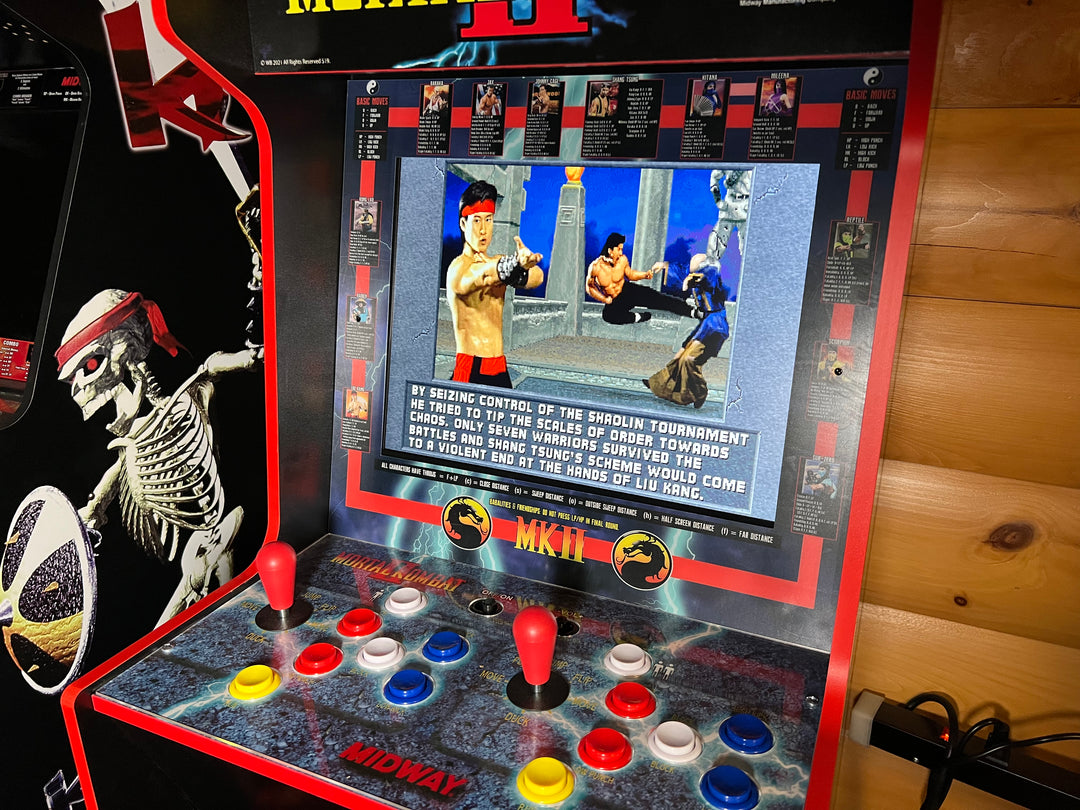 Mortal Kombat 1up Legacy Moves Bezels – Szabo's Arcades