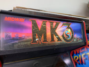 Mortal Kombat 3 marquee  (full size cabinet)